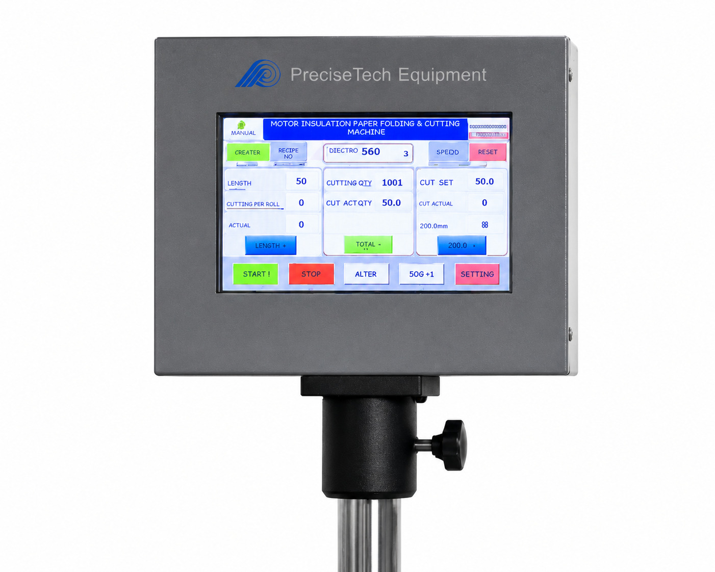 7 inch touch screen control panel